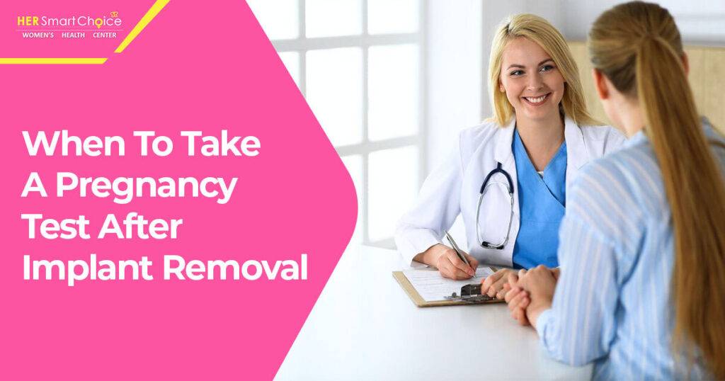 pregnancy test after implant removal