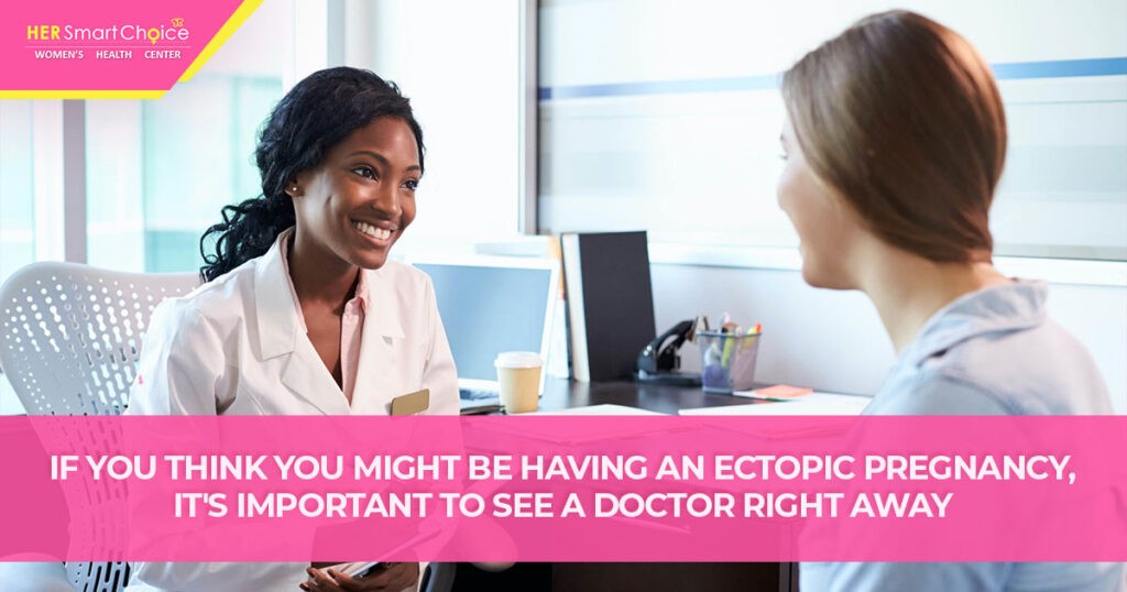 consulting doctor about ectopic pregnancy