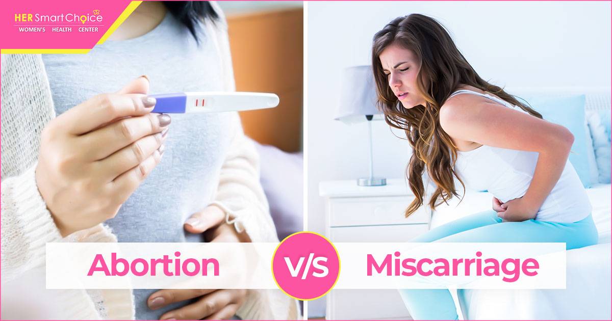 abortion vs miscarriage