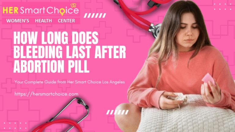 How Long Does Bleeding Last After Abortion Pill